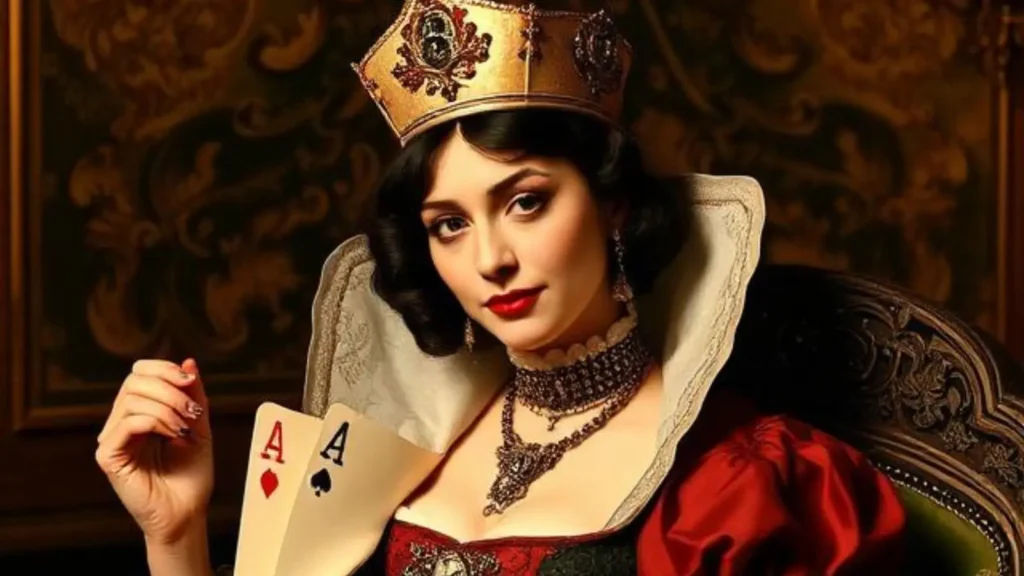 queen of spades captions