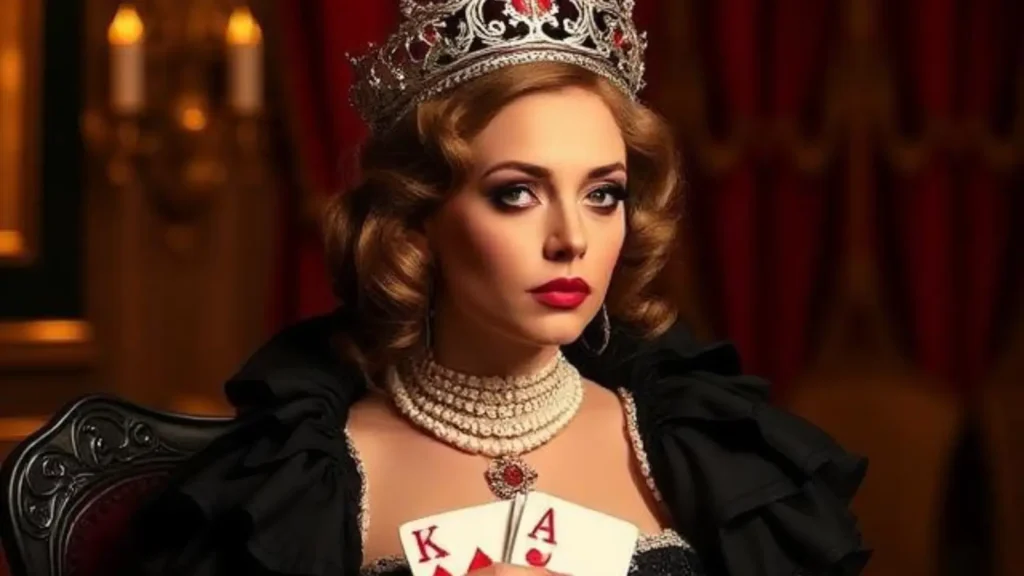 queen of spades captions
