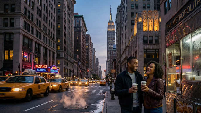 new york caption