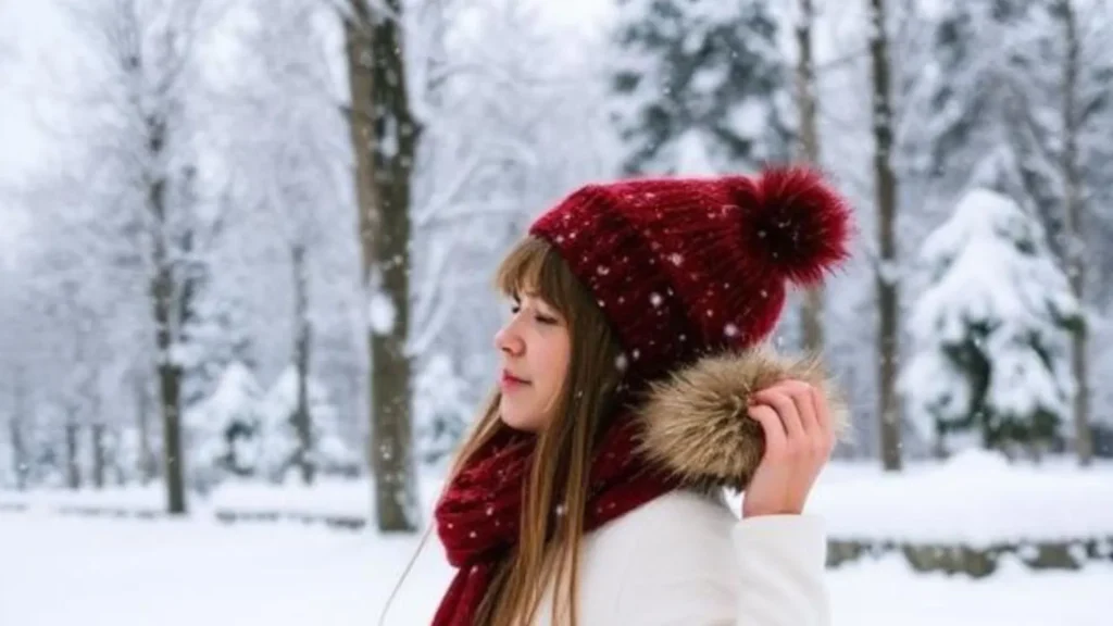 snow captions for instagram for girl