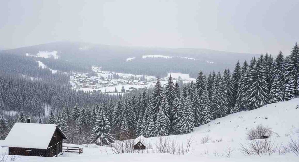 snowy instagram captions