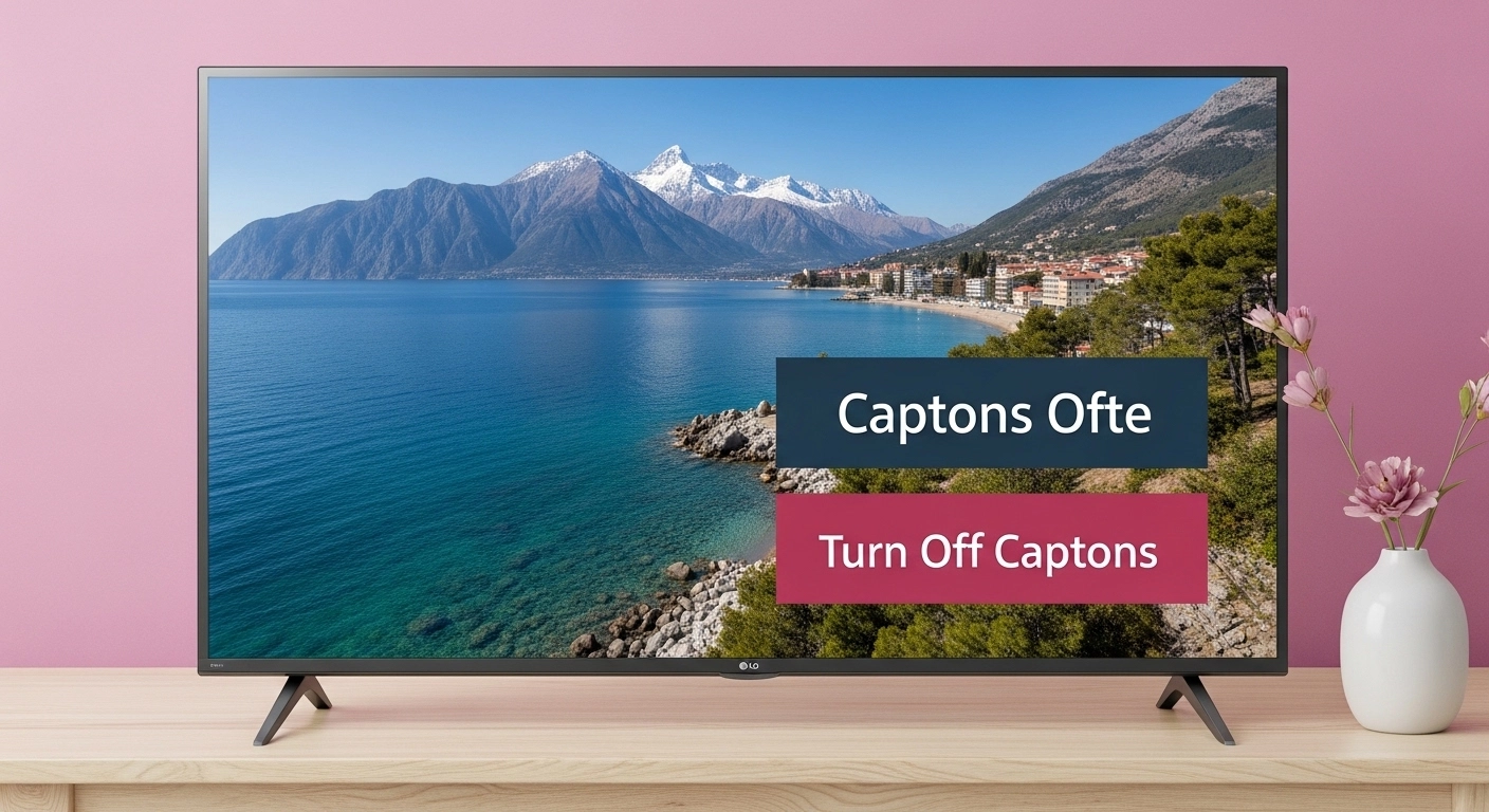 lg tv turn off captions