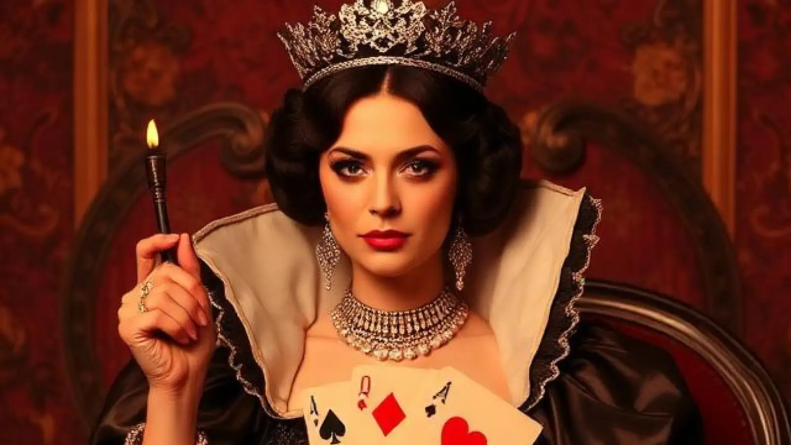 queen of spades captions