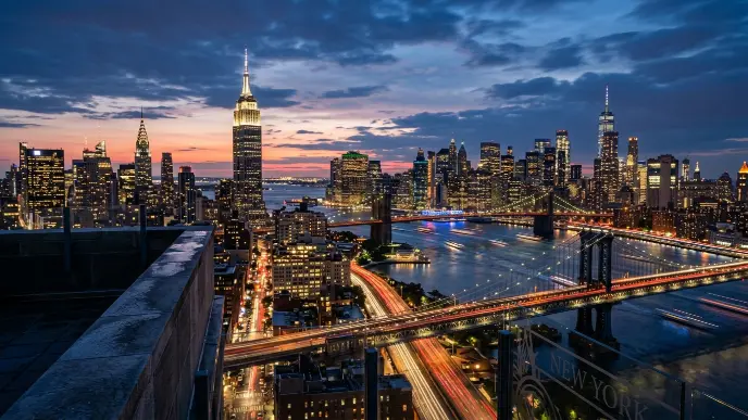 new york caption